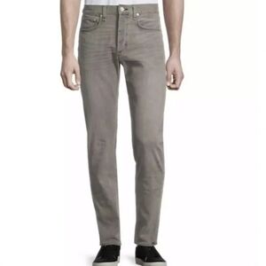 Rag & Bone Standard Issue Fit 2 Slim Leg Distressed Grey Size 31